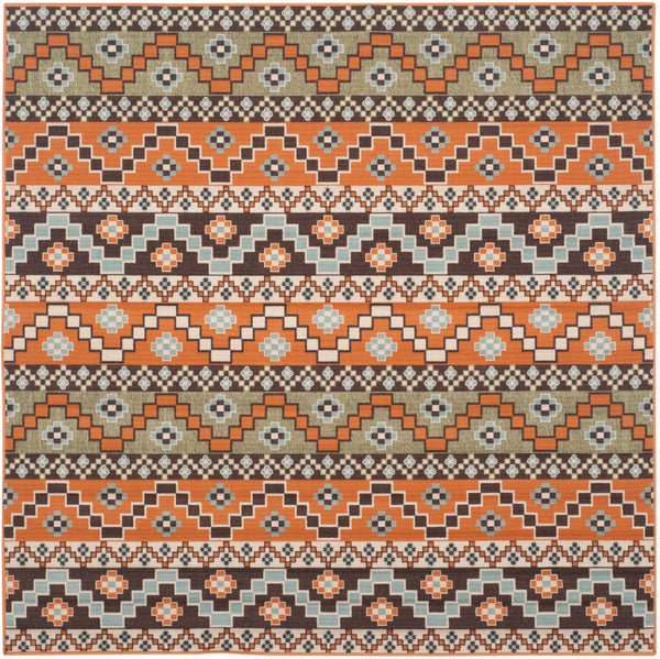 Safavieh Veranda 095 Power Loomed 87% Polypropylen/9.3% Polyester/3.7% Latex Outdoor Rug VER095-0752-4