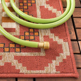 Safavieh Veranda 096 Power Loomed 87% Polypropylen/9.3% Polyester/3.7% Latex Outdoor Rug VER096-0334-4