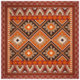 Safavieh Veranda 096 Power Loomed 87% Polypropylen/9.3% Polyester/3.7% Latex Outdoor Rug VER096-0334-4