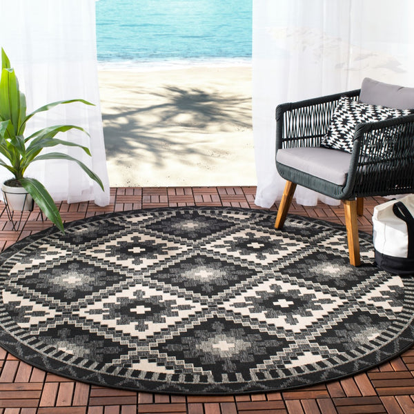 Safavieh Veranda 096 Power Loomed 87% Polypropylen/9.3% Polyester/3.7% Latex Outdoor Rug VER096-0421-4