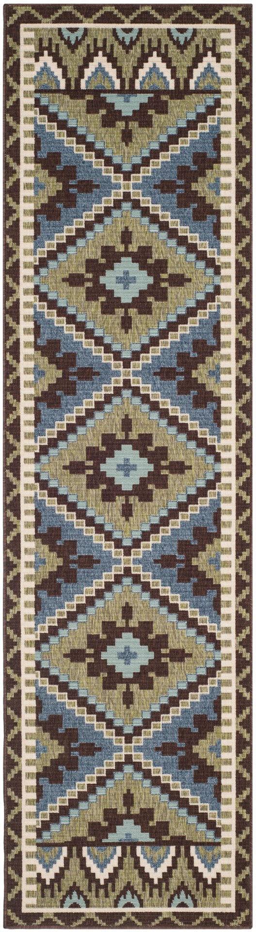 Safavieh Veranda 096 Power Loomed 87% Polypropylen/9.3% Polyester/3.7% Latex Outdoor Rug VER096-0642-28