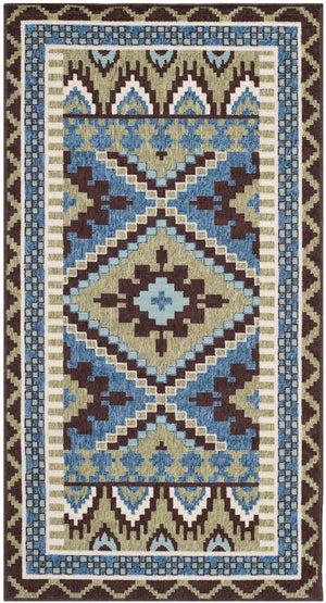 Safavieh Veranda 096 Power Loomed 87% Polypropylen/9.3% Polyester/3.7% Latex Outdoor Rug VER096-0642-3