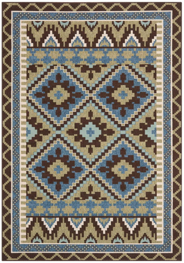 Safavieh Veranda 096 Power Loomed 87% Polypropylen/9.3% Polyester/3.7% Latex Outdoor Rug VER096-0642-4
