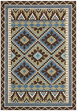 Safavieh Veranda 096 Power Loomed 87% Polypropylen/9.3% Polyester/3.7% Latex Outdoor Rug VER096-0642-4