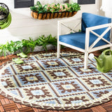 Safavieh Veranda 096 Power Loomed 87% Polypropylen/9.3% Polyester/3.7% Latex Outdoor Rug VER096-0642-9