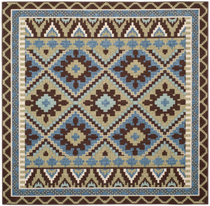 Safavieh Veranda 096 Power Loomed 87% Polypropylen/9.3% Polyester/3.7% Latex Outdoor Rug VER096-0642-9