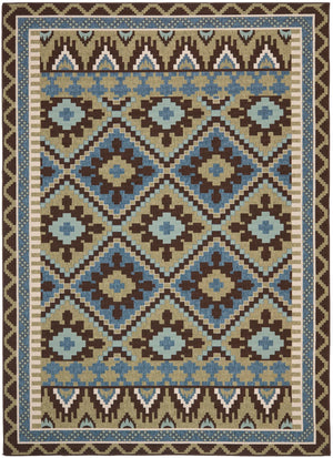 Safavieh Veranda 096 Power Loomed 87% Polypropylen/9.3% Polyester/3.7% Latex Outdoor Rug VER096-0642-9