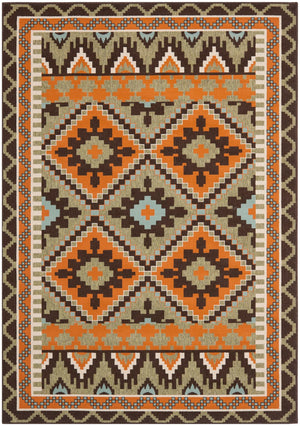 Safavieh Veranda 096 Power Loomed 87% Polypropylen/9.3% Polyester/3.7% Latex Outdoor Rug VER096-0742-26