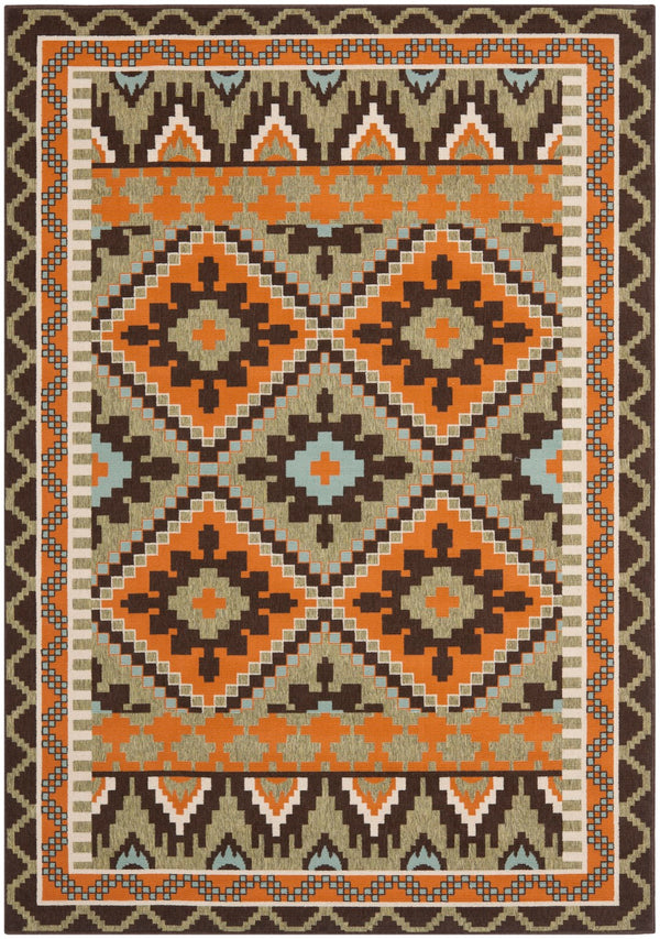 Safavieh Veranda 096 Power Loomed 87% Polypropylen/9.3% Polyester/3.7% Latex Outdoor Rug VER096-0742-26