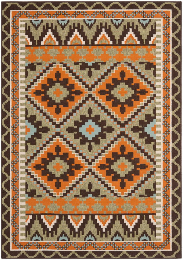 Safavieh Veranda 096 Power Loomed 87% Polypropylen/9.3% Polyester/3.7% Latex Outdoor Rug VER096-0742-26
