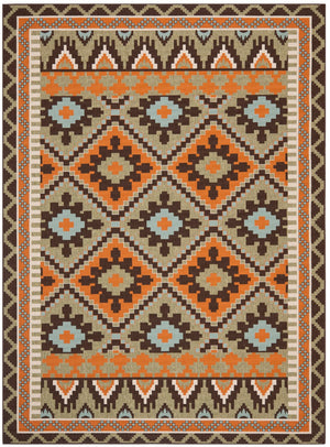 Safavieh Veranda 096 Power Loomed 87% Polypropylen/9.3% Polyester/3.7% Latex Outdoor Rug VER096-0742-26
