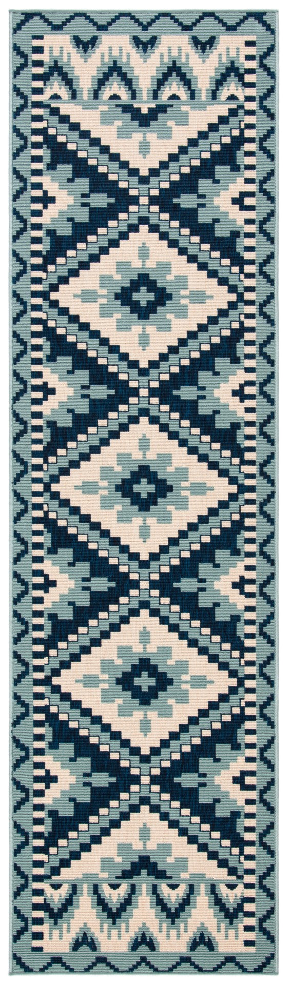 Safavieh Veranda 096 Power Loomed 87% Polypropylen/9.3% Polyester/3.7% Latex Outdoor Rug VER096-3934-4