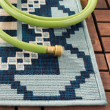 Safavieh Veranda 096 Power Loomed 87% Polypropylen/9.3% Polyester/3.7% Latex Outdoor Rug VER096-3934-4