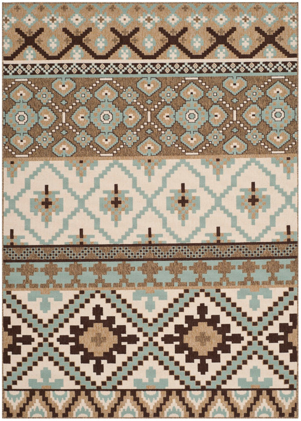 Safavieh Veranda 097 Power Loomed 87% Polypropylen/9.3% Polyester/3.7% Latex Outdoor Rug VER097-0215-9