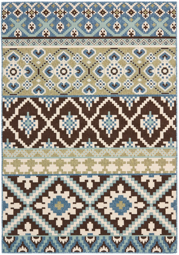 Safavieh Veranda 097 Power Loomed 87% Polypropylen/9.3% Polyester/3.7% Latex Outdoor Rug VER097-0624-4
