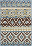 Safavieh Veranda 097 Power Loomed 87% Polypropylen/9.3% Polyester/3.7% Latex Outdoor Rug VER097-0624-4