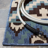 Safavieh Veranda 097 Power Loomed 87% Polypropylen/9.3% Polyester/3.7% Latex Outdoor Rug VER097-0624-9