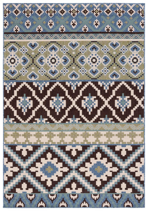 Safavieh Veranda 097 Power Loomed 87% Polypropylen/9.3% Polyester/3.7% Latex Outdoor Rug VER097-0624-9