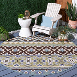 Safavieh Veranda 097 Power Loomed 87% Polypropylen/9.3% Polyester/3.7% Latex Outdoor Rug VER097-0624-9