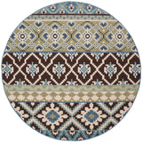 Safavieh Veranda 097 Power Loomed 87% Polypropylen/9.3% Polyester/3.7% Latex Outdoor Rug VER097-0624-9