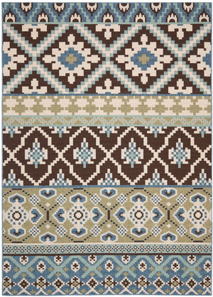 Safavieh Veranda 097 Power Loomed 87% Polypropylen/9.3% Polyester/3.7% Latex Outdoor Rug VER097-0624-9