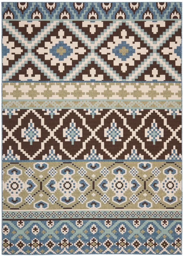 Safavieh Veranda 097 Power Loomed 87% Polypropylen/9.3% Polyester/3.7% Latex Outdoor Rug VER097-0624-9