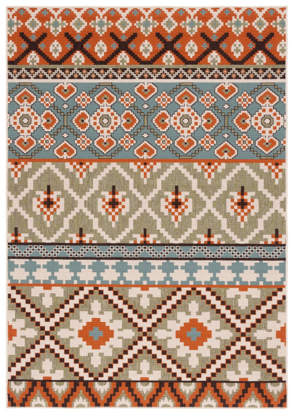 Safavieh Veranda 097 Power Loomed 87% Polypropylen/9.3% Polyester/3.7% Latex Outdoor Rug VER097-0745-26