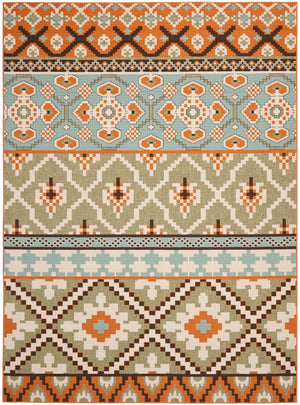 Safavieh Veranda 097 Power Loomed 87% Polypropylen/9.3% Polyester/3.7% Latex Outdoor Rug VER097-0745-26
