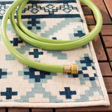 Safavieh Veranda 097 Power Loomed 87% Polypropylen/9.3% Polyester/3.7% Latex Outdoor Rug VER097-3934-4