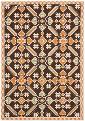Safavieh Veranda 098 Power Loomed 87% Polypropylen/9.3% Polyester/3.7% Latex Outdoor Rug VER098-0725-4