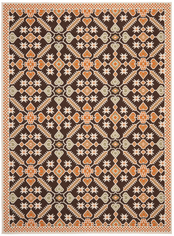 Safavieh Veranda 098 Power Loomed 87% Polypropylen/9.3% Polyester/3.7% Latex Outdoor Rug VER098-0725-4