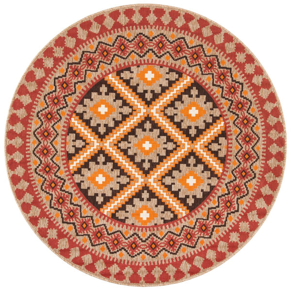 Safavieh Veranda 099 Power Loomed 87% Polypropylen/9.3% Polyester/3.7% Latex Outdoor Rug VER099-0334-9SQ