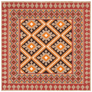 Safavieh Veranda 099 Power Loomed 87% Polypropylen/9.3% Polyester/3.7% Latex Outdoor Rug VER099-0334-9SQ