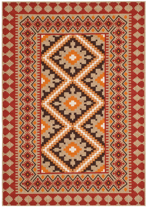 Safavieh Veranda 099 Power Loomed 87% Polypropylen/9.3% Polyester/3.7% Latex Outdoor Rug VER099-0334-9SQ
