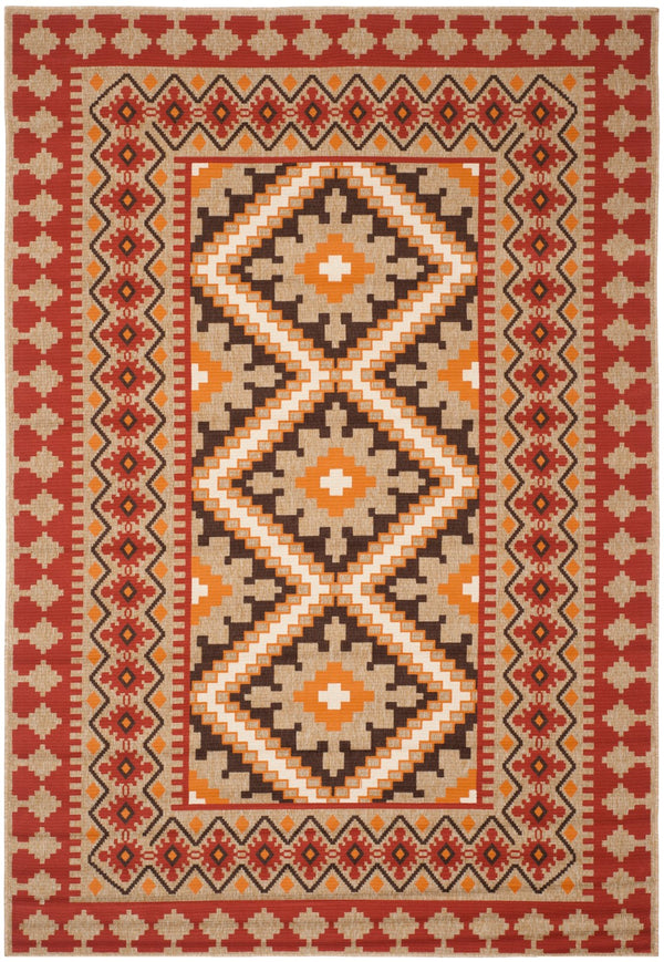 Safavieh Veranda 099 Power Loomed 87% Polypropylen/9.3% Polyester/3.7% Latex Outdoor Rug VER099-0334-9SQ