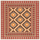 Safavieh Veranda 099 Power Loomed 87% Polypropylen/9.3% Polyester/3.7% Latex Outdoor Rug VER099-0334-9SQ