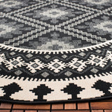 Safavieh Veranda 099 Power Loomed 87% Polypropylen/9.3% Polyester/3.7% Latex Outdoor Rug VER099-0421-3SQ