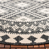 Safavieh Veranda 099 Power Loomed 87% Polypropylen/9.3% Polyester/3.7% Latex Outdoor Rug VER099-0451-5SQ