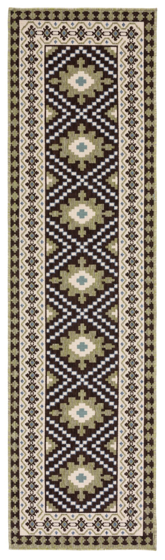Safavieh Veranda 099 Power Loomed 87% Polypropylen/9.3% Polyester/3.7% Latex Outdoor Rug VER099-0624-4