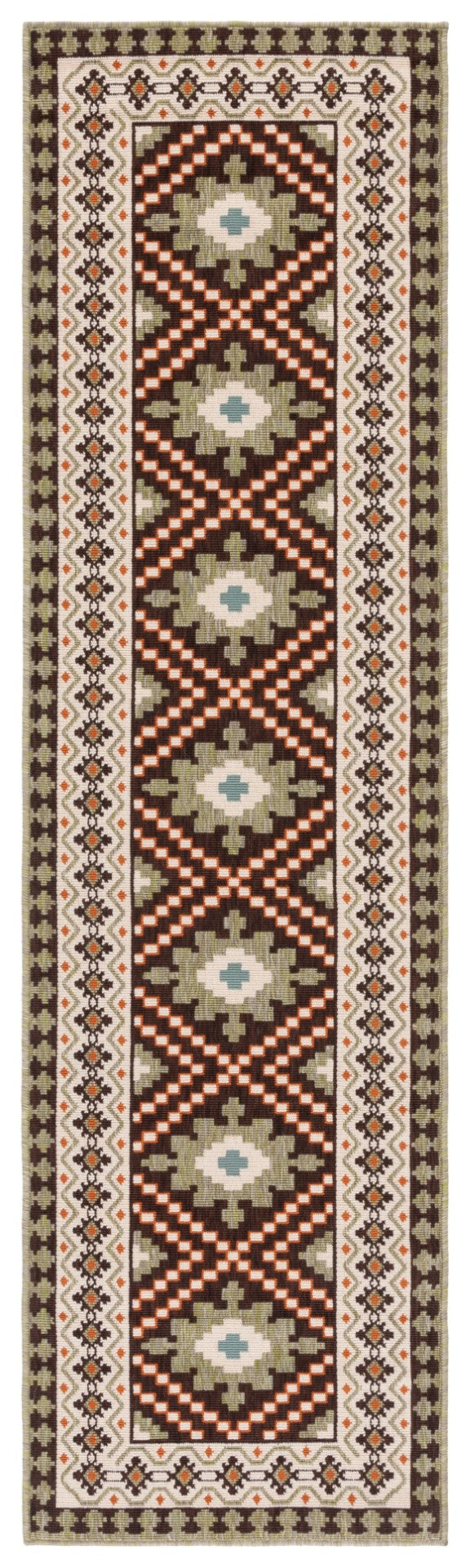 Safavieh Veranda 099 Power Loomed 87% Polypropylen/9.3% Polyester/3.7% Latex Outdoor Rug VER099-0725-6