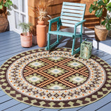 Safavieh Veranda 099 Power Loomed 87% Polypropylen/9.3% Polyester/3.7% Latex Outdoor Rug VER099-0725-6