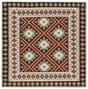 Safavieh Veranda 099 Power Loomed 87% Polypropylen/9.3% Polyester/3.7% Latex Outdoor Rug VER099-0725-6
