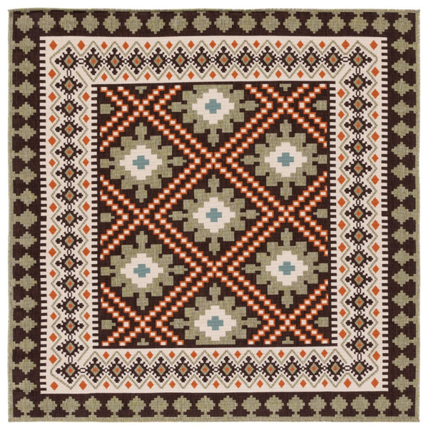Safavieh Veranda 099 Power Loomed 87% Polypropylen/9.3% Polyester/3.7% Latex Outdoor Rug VER099-0725-6