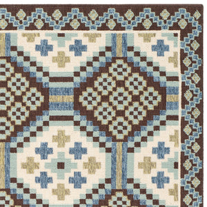 Safavieh Veranda 100 Power Loomed 87% Polypropylen/9.3% Polyester/3.7% Latex Outdoor Rug VER100-0652-4