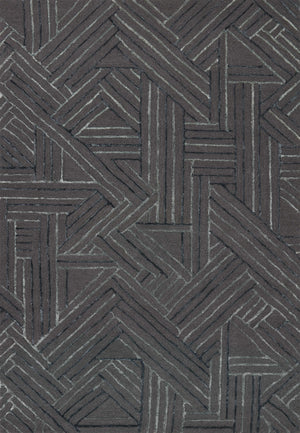 Loloi Verve VER-01 77% Wool, 23% Viscose Pile Hand Tufted Contemporary Rug VERVVER-01GTOC93D0