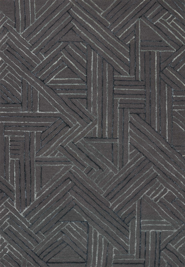 Loloi Verve VER-01 77% Wool, 23% Viscose Pile Hand Tufted Contemporary Rug VERVVER-01GTOC93D0