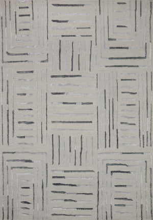 Loloi Verve VER-02 73% Wool, 27% Viscose Pile Hand Tufted Contemporary Rug VERVVER-02SISL93D0