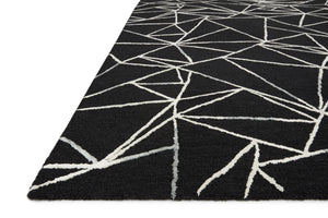 Loloi Verve VER-03 75% Wool, 25% Viscose Pile Hand Tufted Contemporary Rug VERVVER-03BLIV93D0