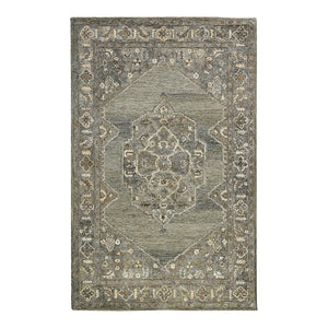 AMER Rugs Vestige VES-11 Hand-Tufted Oriental Transitional Area Rug Brown 3'6" x 5'6"