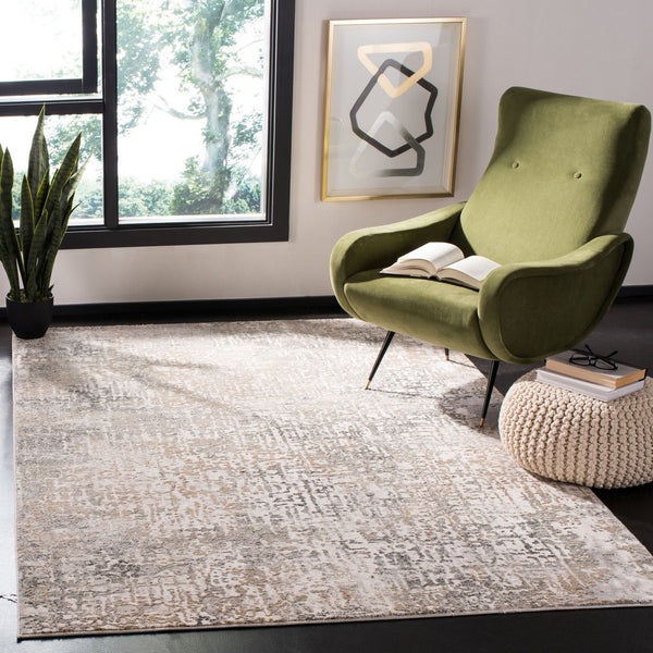 Safavieh Vogue 117 Power Loomed Polyester & Polypropylene & Cotton Contemporary Rug VGE117A-8SQ